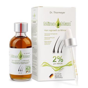 Лосьйон MinoMax Minoxidil 2% - 60 мл 4820175980022 фото