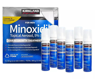 Набір з 6-ти пін Kirkland Minoxidil 5% - 6х60 мл mino-96619929221 фото